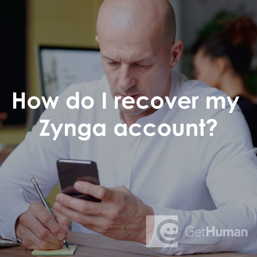 How Do I Recover My Zynga Account?