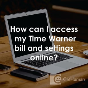How Can I Access My Time Warner Bill and Settings Online?