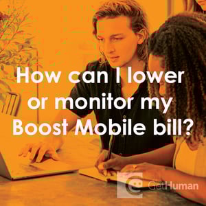 How Can I Lower or Monitor My Boost Mobile Bill?