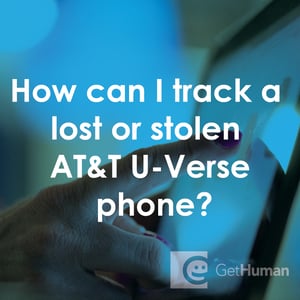 How Can I Track a Lost or Stolen AT&T U-Verse Phone?