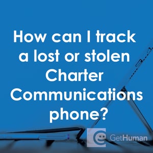 How Can I Track a Lost or Stolen Charter Communications Phone?
