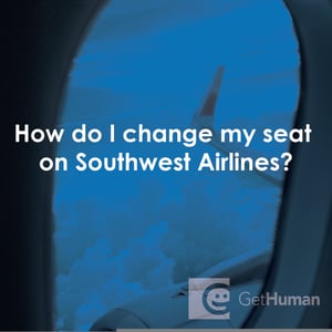 How Do I Change My Seat on Southwest Airlines ?