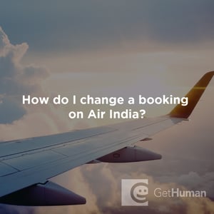 How Do I Change a Booking on Air India?