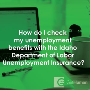 How Do I Check My Unemployment Benefits with the Idaho Department of Labor Unemployment Insurance?