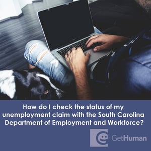 How Do I Check the Status of My Unemployment Claim with the South Carolina Department of Employment and Workforce?
