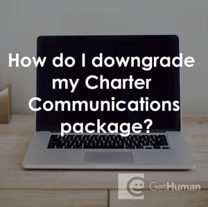 How Do I Downgrade My Charter Communications Package?