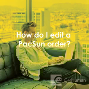 How Do I Edit a Pacsun Order?