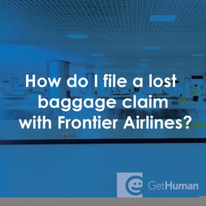 How Do I File a Lost Baggage Claim with Frontier Airlines?