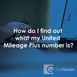 How Do I Find Out What My United Mileage Plus Number Is?