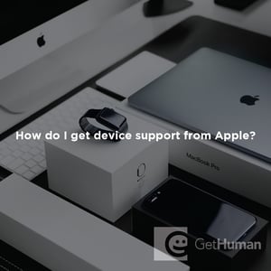 How Do I Get Device Support from Apple?