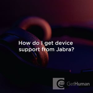 How Do I Get Device Support from Jabra?