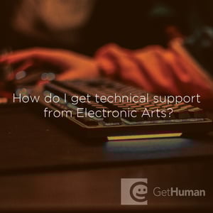 How Do I Get Technical Support from Electronic Arts?