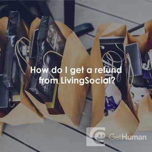 How do I get a refund from LivingSocial?