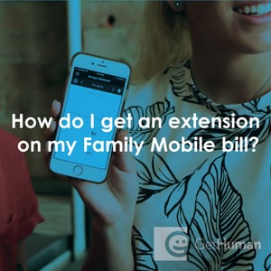 How Do I Get an Extension on My Family Mobile Bill?