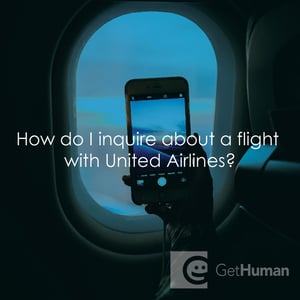 How Do I Inquire About a Flight with United Airlines?
