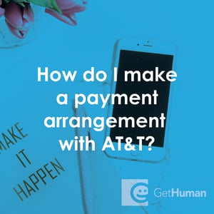 How Do I Make a Payment Arrangement with AT&T?
