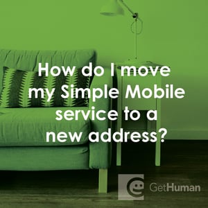 How Do I Move My Simple Mobile Service to a New Address?