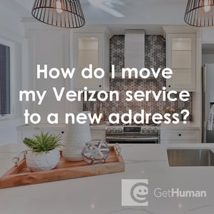 How Do I Move My Verizon Service to a New Address?