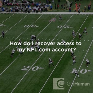 How Do I Recover Access to My NFL.com Account?