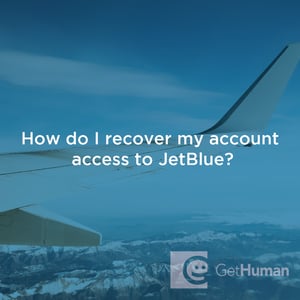 How Do I Recover My Account Access to JetBlue?