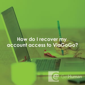 How Do I Recover My Account Access to ViaGoGo?