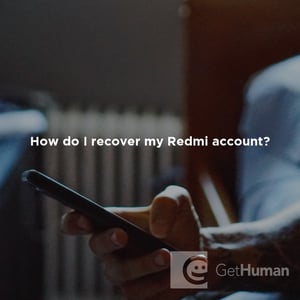 How Do I Recover My Redmi Account?