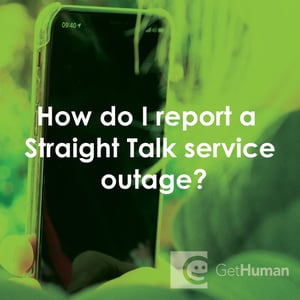 How Do I Report a Straight Talk Service Outage?