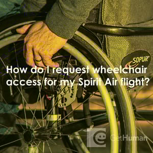 How Do I Request Wheelchair Access for My Spirit Air Flight?