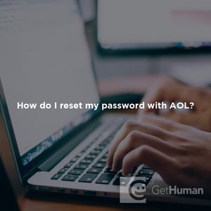 How Do I Reset My Password with AOL?