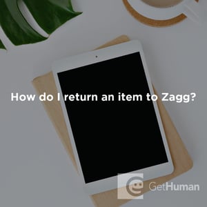 How Do I Return an Item to Zagg?