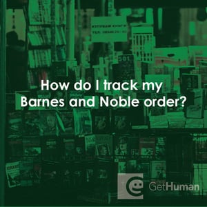 How Do I Track My Barnes and Noble Order?