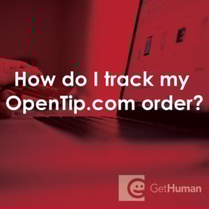 How Do I Track My Opentip.com Order?