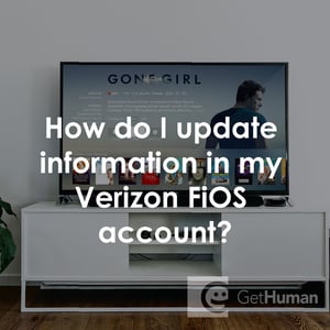 How Do I Update Information in My Verizon FiOS Account?