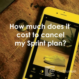 How Much Does It Cost to Cancel My Sprint Plan?
