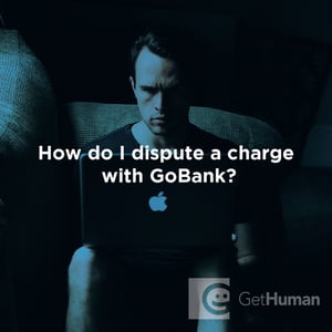 How do I dispute a charge with GoBank?