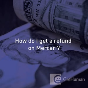 How do I get a refund from Mercari?