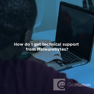 How do I get technical support From Malwarebytes?