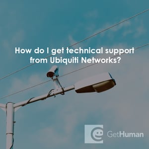 How do I get technical support from Ubiquiti Networks?