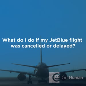 What Do I Do If My JetBlue Flight Was Cancelled or Delayed?