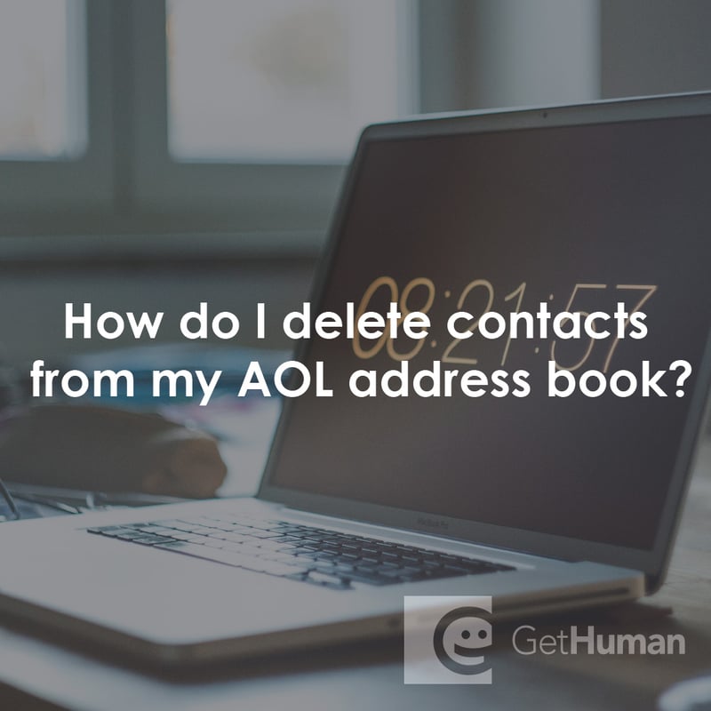 How Do I Delete Contacts from My AOL Address Book?