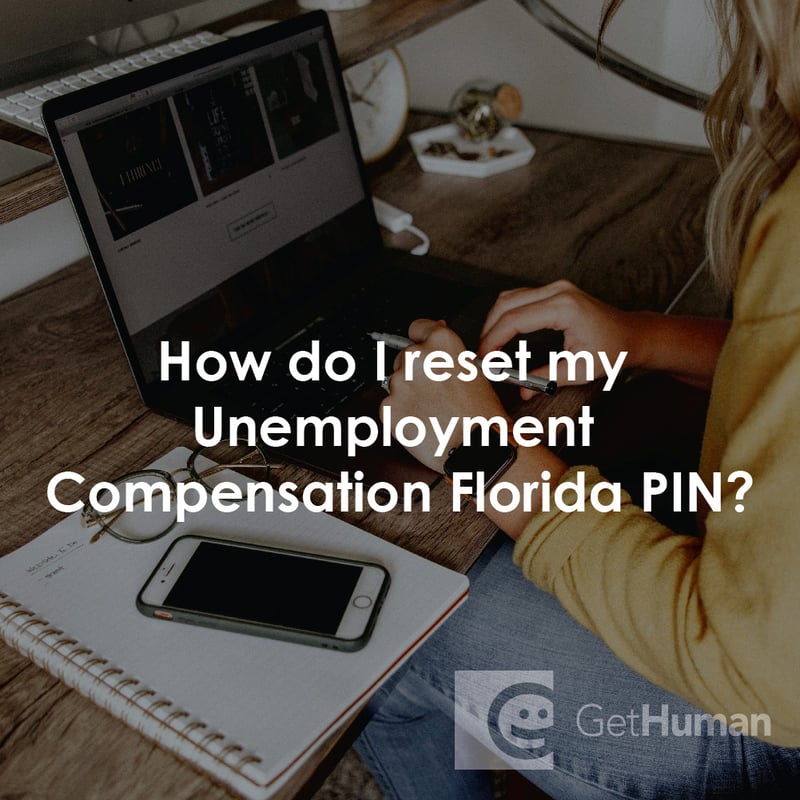 How Do I Reset My Unemployment Compensation Florida Pin?