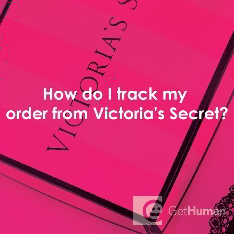 How Do I Track My Order from Victoria's Secret?