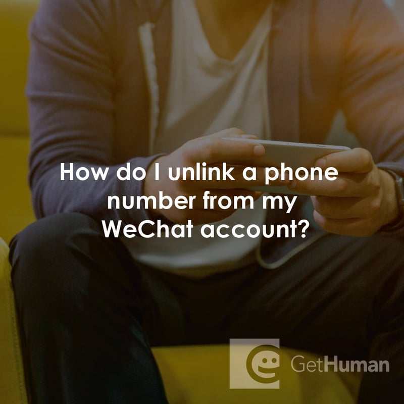 How Do I Unlink a Phone Number from My WeChat Account?