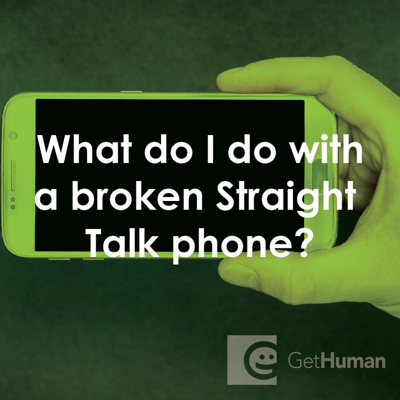 What Do I Do with a Broken Straight Talk Phone?
