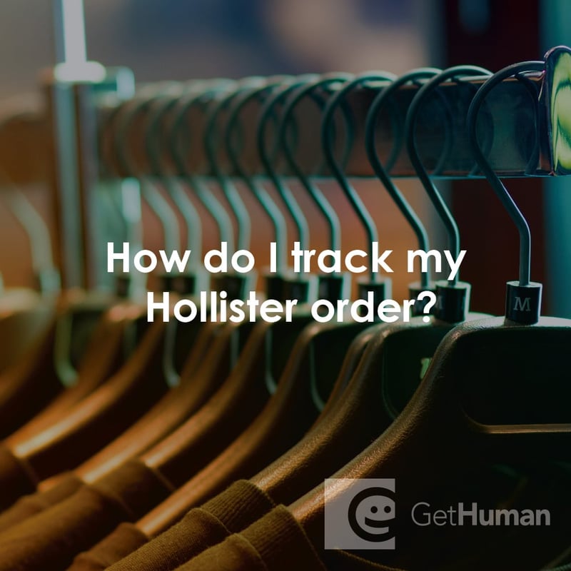 How Do I Track My Hollister Order?