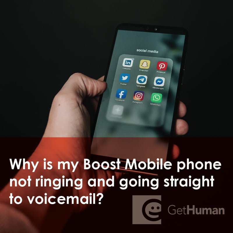 Why Is My Boost Mobile Phone Not Ringing and Going Straight to Voicemail?