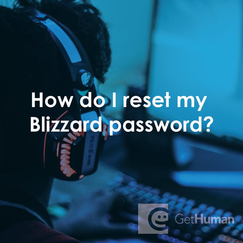 How Do I Reset My Blizzard Password?