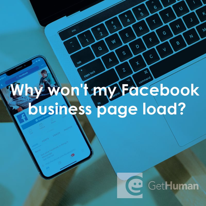 Why Won't My Facebook Business Page Load?