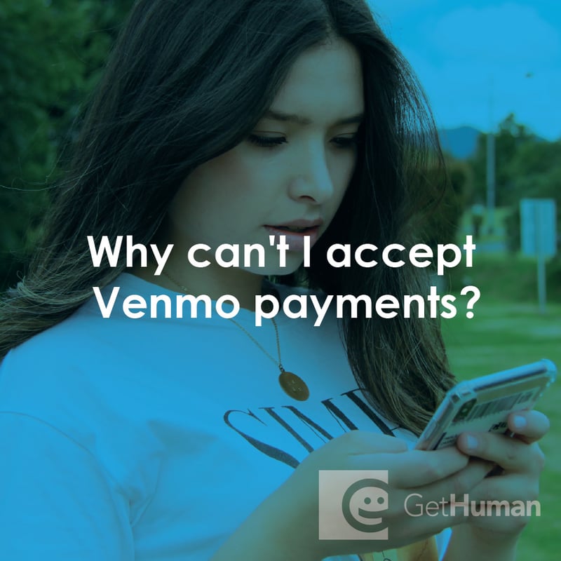 Why Can't I Accept Venmo Payments?