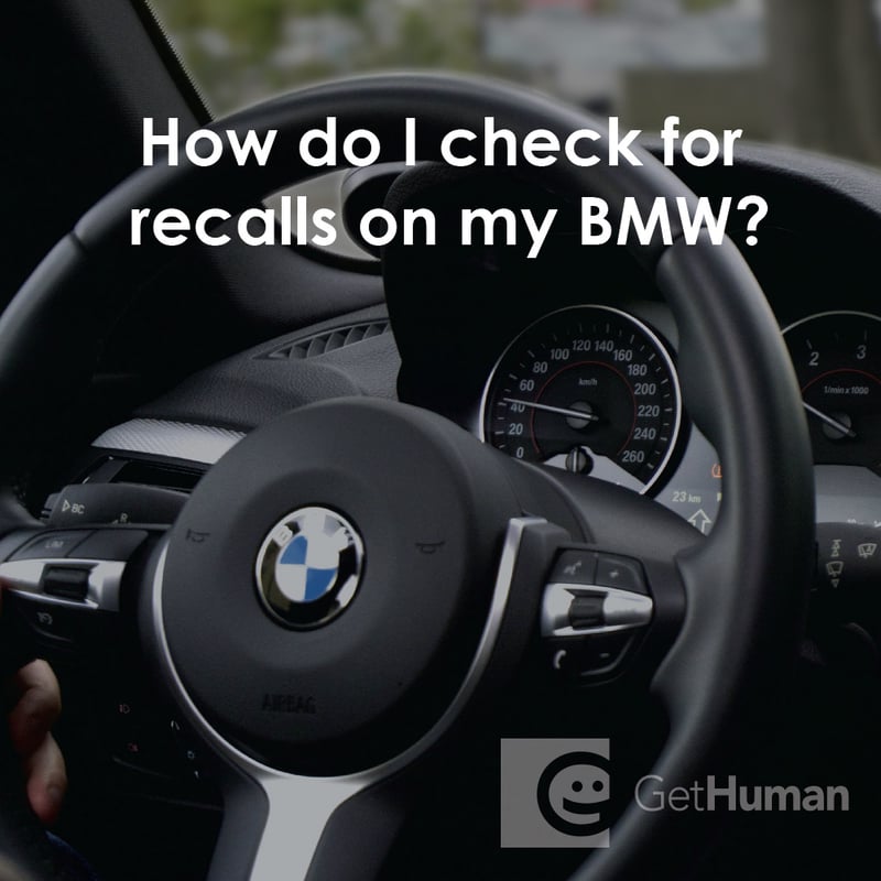 How Do I Check for Recalls on My BMW?
